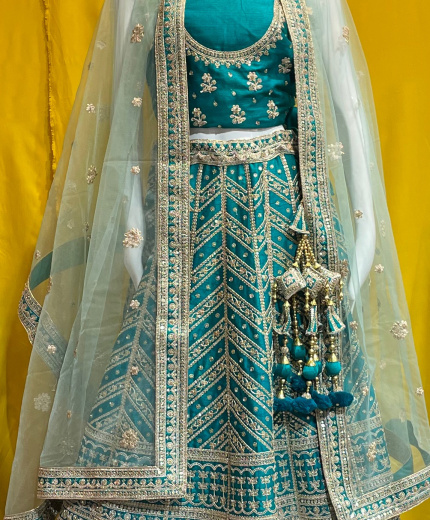 Unstitched Lehangas-CM80950