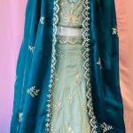 Unstitched Lehangas-CM38950